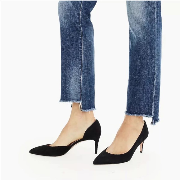 J. Crew Lucie Suede Pumps - Picture 7 of 8